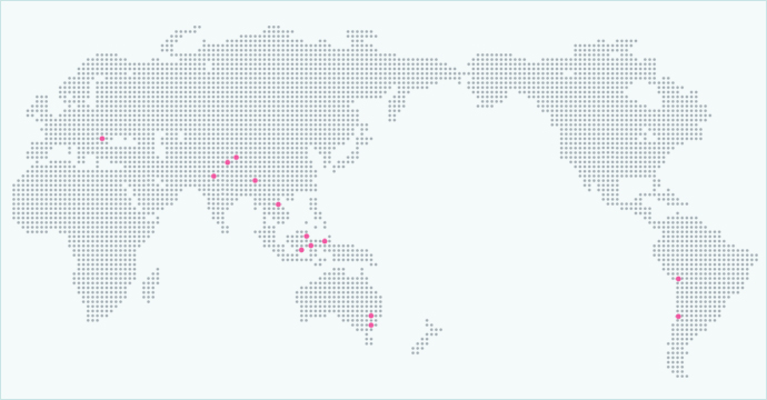 Overseas Business Map